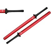 S-TEC 35" Practice Padded Foam Sparring Sword Set with ABS Handle and PVC Core.