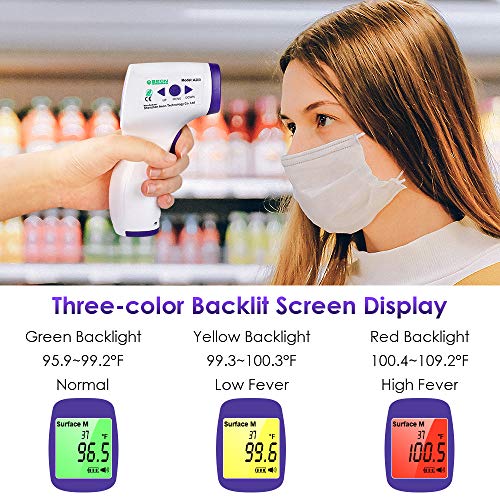 Forehead Thermometer for Adults/Kids, NonContact Infrared Thermometer