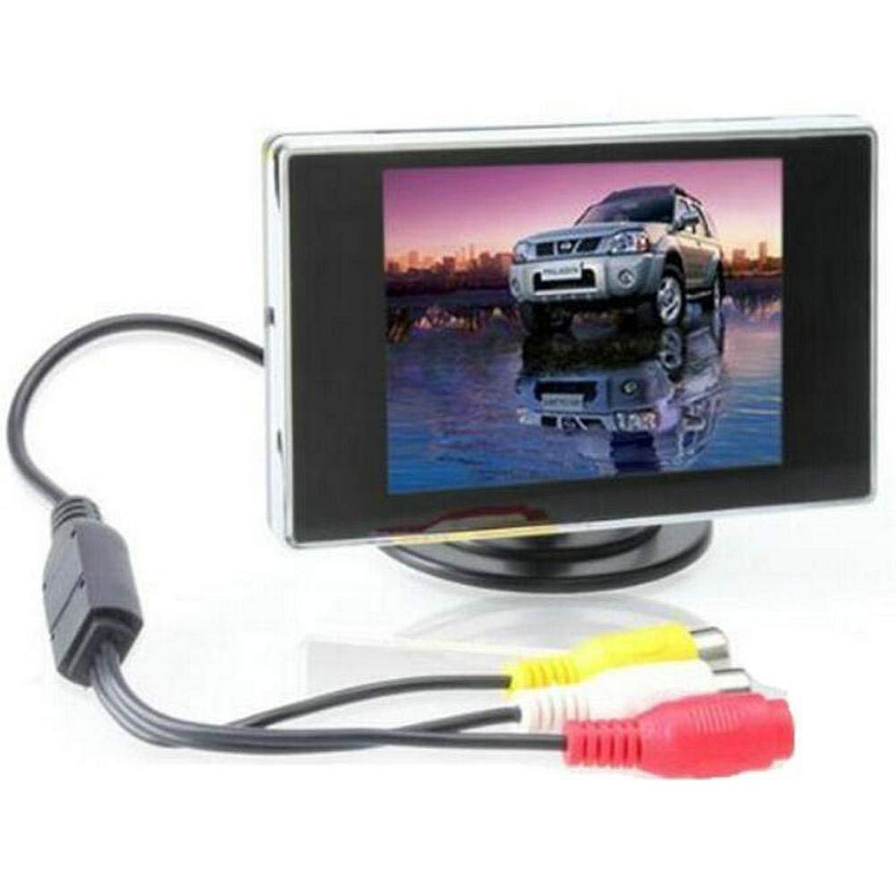 BW 3.5" TFT LCD Car Rear View Color Camera Monitor & DVD, 3.5 Inch LCD Monitor Car Monitor for Car/Automobile