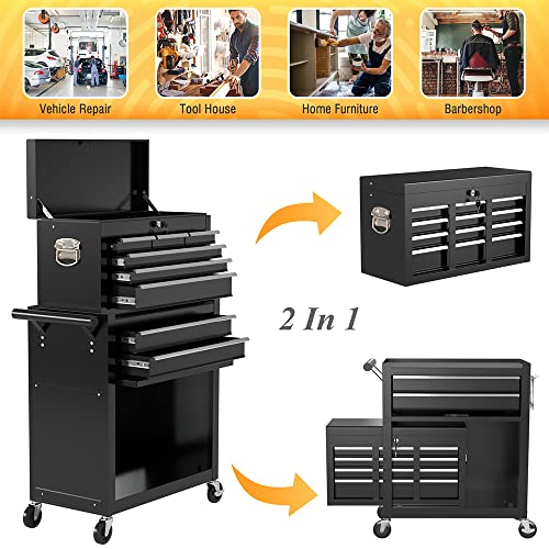 On Shine 8Drawer Rolling Tool Chest,Big Tool Chest and Tool Storage