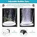 NEPTONION air Stone Disc Aquarium Fish Tank Bubbler with Control Valve Oxygen Diffuser for Hydroponics (Air Pump and Pipe not Included)
