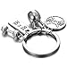 Gmai Fitness Gym Keyring with Quotes, Weight Plate, Dumbbell, and Kettlebell Exercise Bag Charm Pendant Keychain (ME VS ME)