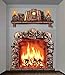 Rubies Dungeon Decor 5-Foot Indoor/Outdoor Fireplace Wall Decoration