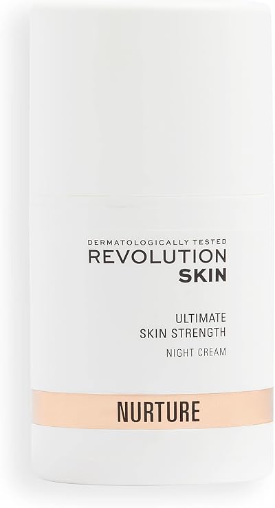 Revolution Skincare Better Night Cream Anti-Wrinkle Peptides Plumps Vegan