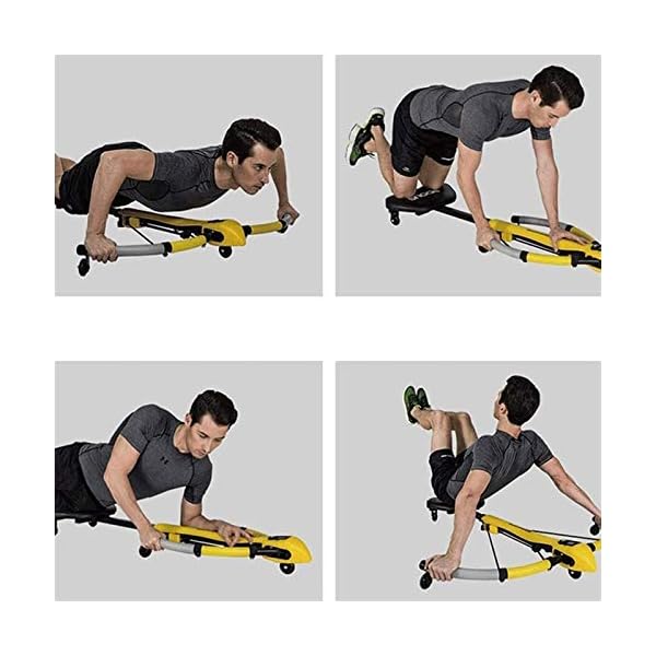 MGIZLJJ Rowing Machines, Rowing Machine Abdominal Exercise Device To Reduce Waist and Thin Belly To Roll Belly Belly…