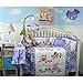 SoHo Baby Crib Nursery Bedding 10Pc Set, Lavender Owls