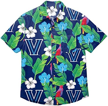 FOCO NCAA Floral Button Up Shirt