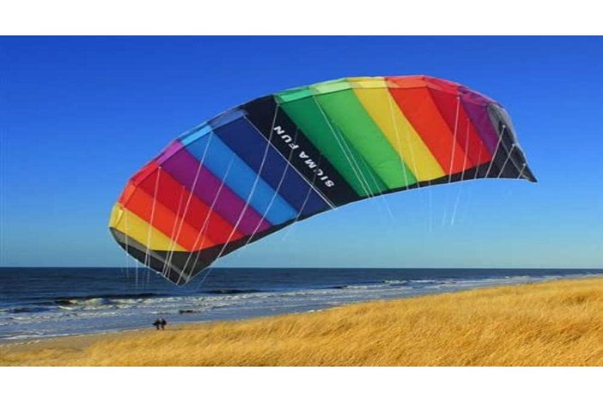 Elliot Sigma Rainbow Kite Ready to Fly