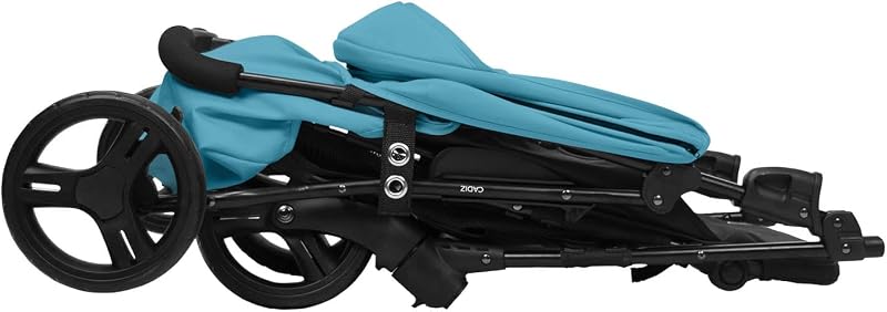 CADIZ Ultralight Stroller, reclinável, dossel SPF50+, arnês de 5 pontos, dos 6 meses aos 17 kg, cor petróleo