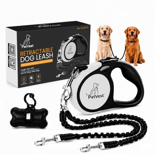 PetVest Dual Retractable Leash