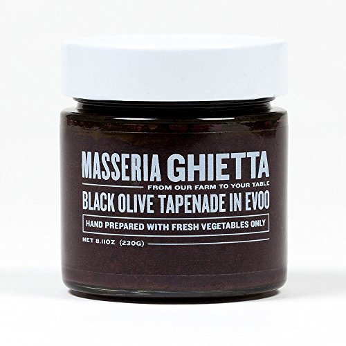Masseria Ghietta Black Olive Tapenade, 8.11 Fluid Ounce