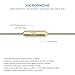 UiiSii HM7 Metal Headphones with Microphone Stereo Earbuds Bass Earphones Headset for Apple iOS and Android Smartphones PC Tablet(Gold)