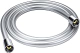 YEAUPE PVC 1.6m Shower Hose with All Brass G 1/2 Connectors