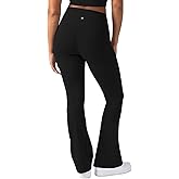 YITTY Active Women's UltraLuxe Kick Flare High Waist Legging, Athleisure, 4-Way-Stretch