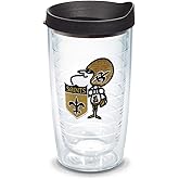 Tervis Made in USA Double Walled NFL New Orleans Saints Insulated Tumbler Cup Keeps Drinks Cold & Hot, 16oz, Mascot