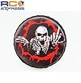 Hot Racing 1/10 Scale Skeleton Spare Tires Cover - Scx10 (Toy) SCX36117F