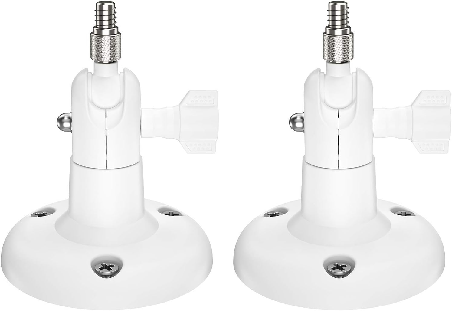 Aobelieve Wall Mount for Wyze Cam v3, Wyze Cam Outdoor and Wyze Cam Pan, White, 2 Pack