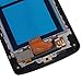 Teseko Touch Screen Digitizer LCD Display for Google LG Nexus 5 D820 with Pre-assembled bezel frame and Repair DIY Tools&Glass Screen (Black)