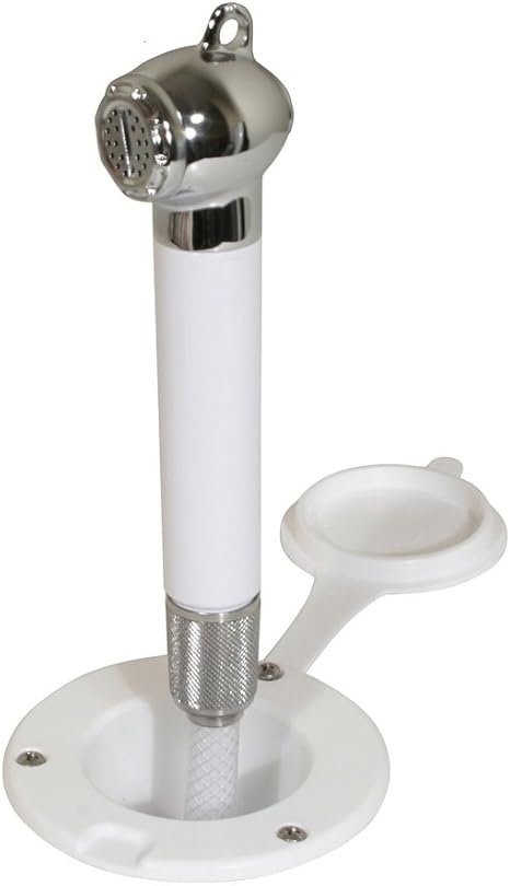 Amazon Com Scandvik 10055p Recessed Transom Shower Automotive