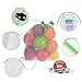 SPIKG Reusable Mesh Produce Bags Washable Eco Friendly Bags for Grocery Shopping Storage Fruit Vegetable Toys(Set of 16 PCS)
