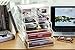 Acrylic Large Coutertop Organizer Box with 7 Drawers size 9.45