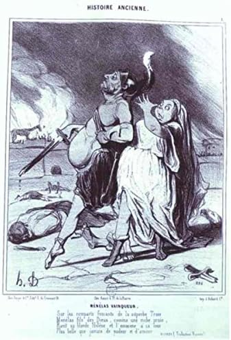Menelas the Victor by Honore Daumier (Poster)