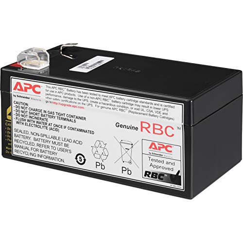 APC UPS Battery Replacement, RBC35, for APC BackUPS models BE350G