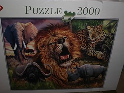 Innovakids Puzzle 2000 Teile - The big five