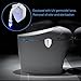Motion Sensor LED Night Light - Voion Waterproof Motion Sensor Toilet Light with UV-C Light Kills 99.9% of Germs and Viruses - 8 Colors Changing Waterproof Design Last Longer