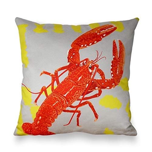 Leslie Gerry Lobster Cushion Cover