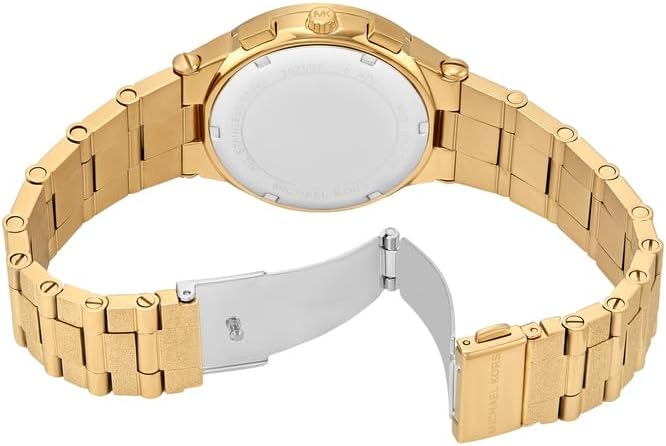Billie Montre Femme 40MM en Acier Inoxydable Doré, MK7556