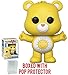 Funko Pop! Animation: Care Bears - Funshine Bear Vinyl Figure (Bundled with Compatible Pop Box Protector Case) Multicolored 3.75 inches