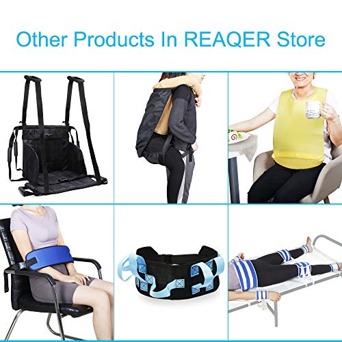 REAQER Transfer Belt Patient Lift Aid Slide Board for Lifting Seniors Wheelchair Seatbelt Stair