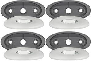 2472-826 Oval Pillow Insert with Back Mount for Ja-cuzzi J-300 Series Bath Tubs 2007-2013, Polyurethane Head and Neck Support