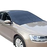 SUV Car Windshield Snow Cover Magnetic with Storage Pouch-Ultra Durable Weatherproof RAINPROOF Design- Sun/Snow Cover Shield Dust Protector Cover for SUV Car Truck RVS