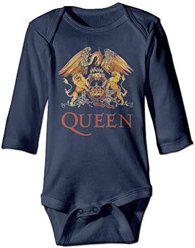 Queen Band Logo Brian May Baby Onesie Bodysuit Toddler Clothes Longsleeve