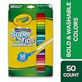 Crayola 50ct Washable Super Tips - "Styles May Vary"