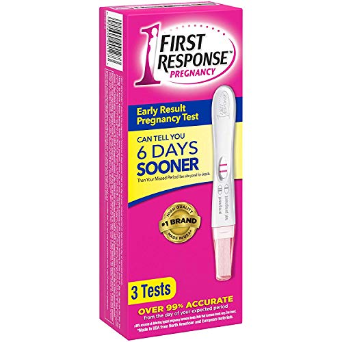 Early Result Pregnancy Test, 3 Tests (Packaging & Test Design May Vary) - 2 Pack