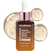 MCoBeauty - Miracle Anti-Aging Repair Serum - Nighttime Renewal Formula with Hyaluronic Acid, Arginine & Antioxidants for Radiant, Youthful Skin - Face Skin Care