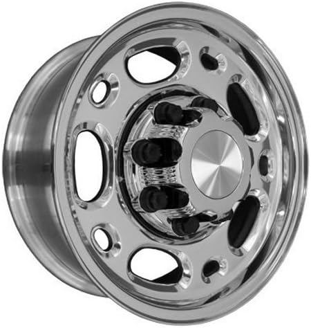 NEW 16" Wheel Fits Chevy 2500 3500 GMC 2500 3500 8x165.1 Suburban Style CV82 Polished 16x6.5 Hollander 5079