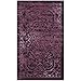 Maples Rugs Pelham Transitional Area Rugs - Made in USA - Washable, Non Slip, Indoor Carpet for Entryway, Foyer, Kitchen, and Bathroom, 1'8 x 2'10, Wineberry