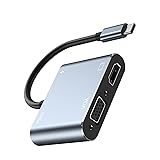 SPONGL USB C to VGA Adapters 4K Output with Fast