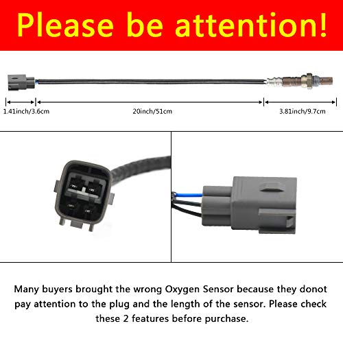 234-9021 O2 Oxygen Sensor Upstream Front Air Fuel Ratio Sensor Fits for 2000-2001 Lexus ES300 2000 2001 2002 2003 2004 Toyota Avalon 2001-2003 Toyota Sienna Solara Replaces# 89467-41040 - Thumbnail 2