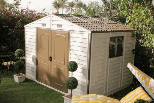 duramax 30211 woodside 10.5x8in 108 vinyl shed