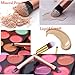 Makeup Brushes Powder Foundation Concealer Eyeliner Makeup Brush Set Cosmetics Tool (14 PCS Rose Gold)