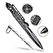 2PCS Tactical Pen for Self Defense Key Chain, Practical Multitool, Glass Window Breaker, Bottle Opener, Great Pen Writes Smoothly, Ink Cartridge Refills, Shirt Pocket Clip, Easy to Use