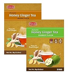 Pocas Instant Honey Ginger Tea Original