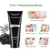 Black Mask Peel Off Mask Charcoal Mask Blackhead Remover Mask Blackhead Deep Cleansing Mask Purifying Acne Whitehead Mask Oil-control Mask