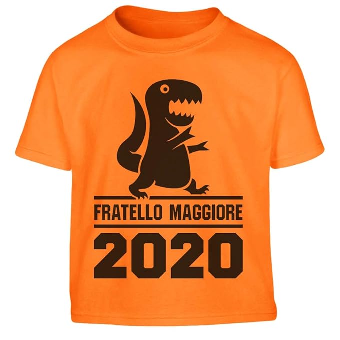 t shirt bambino fratello maggiore
