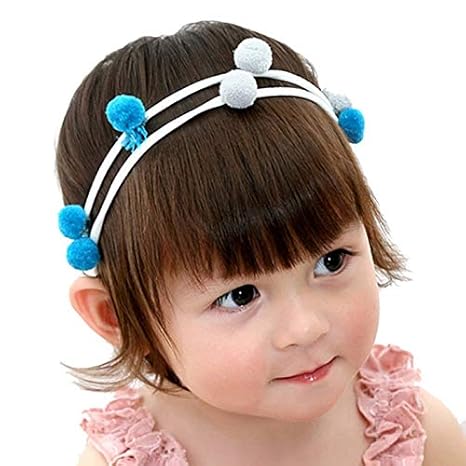 pom pom headband baby